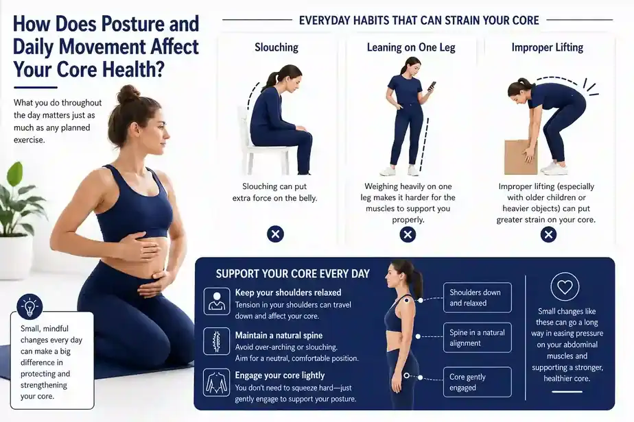 How Does Posture and Daily Movement Affect Your Core Health Brentford?