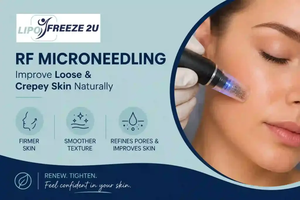 Can RF Microneedling Help Improve Loose and Crepey Skin Brentford?